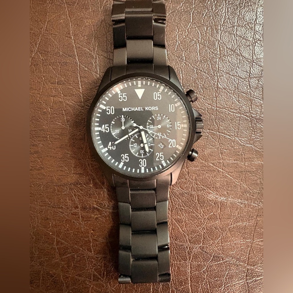 Michael Kors MK-8414 Black Chronograph Watch